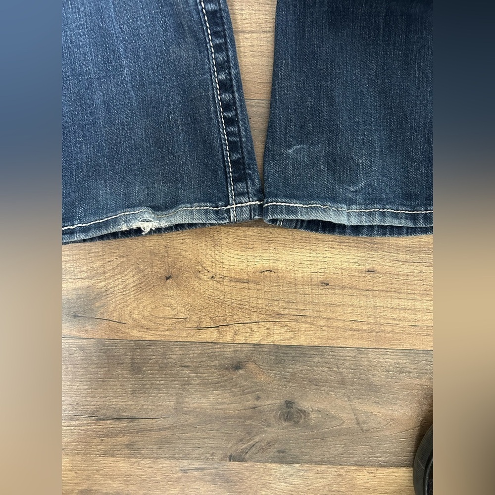 Miss Me Y2K Dark Blue Flare Jeans Boot Cut size 28 - Picture 8 of 12